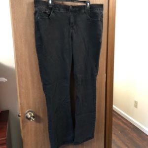 Democracy black jeans slight boot cut 20